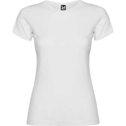Бяла вталена тениска С1168-1