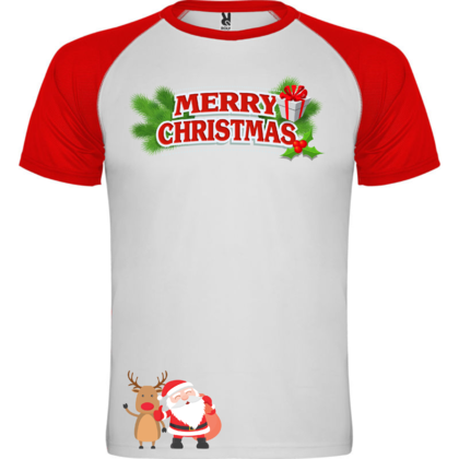Мъжка тениска Весела Коледа А0215