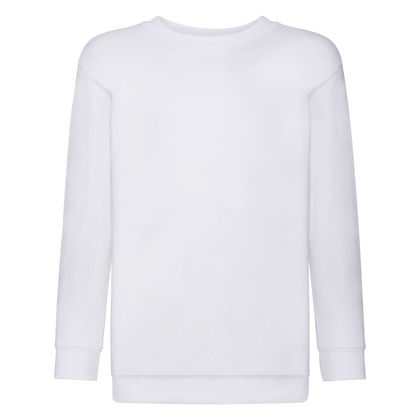 Бяла ватирана детска блуза С19-3