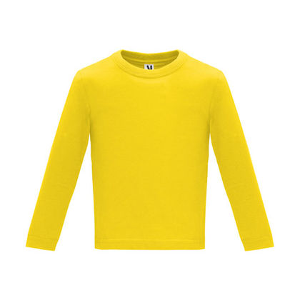 Жълта бебешка блузка С1626-3