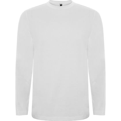 Тънка мъжка блуза в бяло С85-4