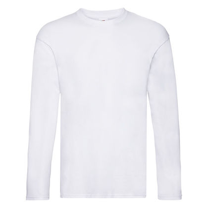 Бяла памучна блуза за ежедневие С1441-3