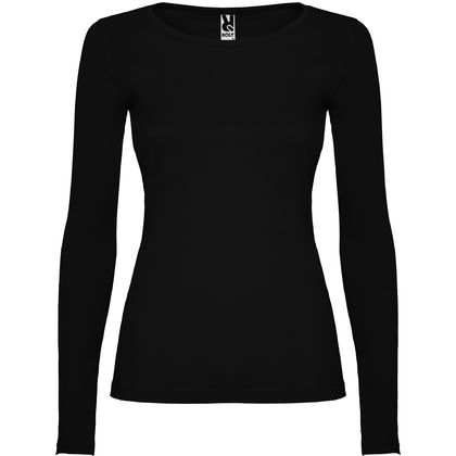 Памучна черна блуза за жени С78-3