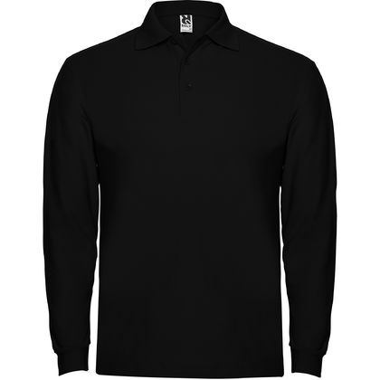 Черна мъжка риза с дълъг ръкав С646-4