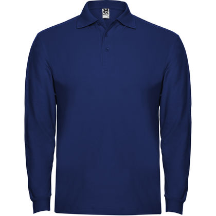 Синя мъжка риза с три копчета С646-7