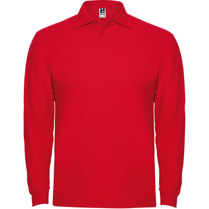 Червена мъжка риза с дълъг ръкав С646-8