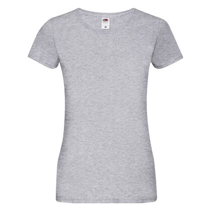 Супер мека дамска тениска в светло сив меланж С525-2