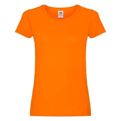 Дамска ежедневна тениска в оранжево С75-12