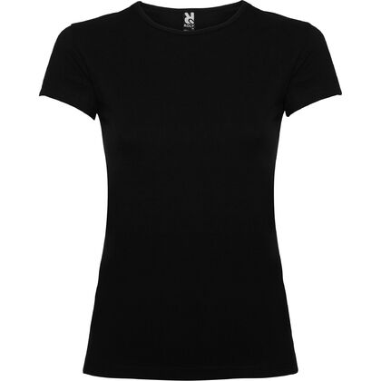 Еластична дамска тениска в черно С667-2