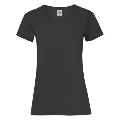 Всекидневна дамска тениска в черно С25-2