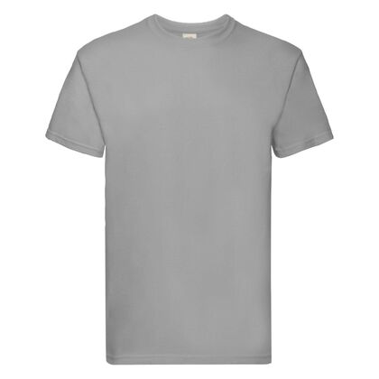 Сива мъжка тениска от супер мек памук С21-4
