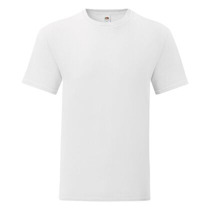 Комфортна мъжка тениска в бяло С1755-6
