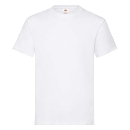 Плътна мъжка тениска в бяло С50-4
