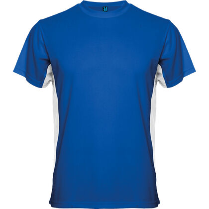 Мъжка спортна тениска синьо на бяло С277-5