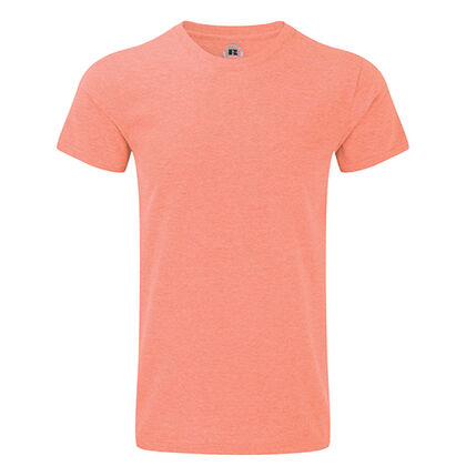 Мъжка тениска в цвят корал С465-11
