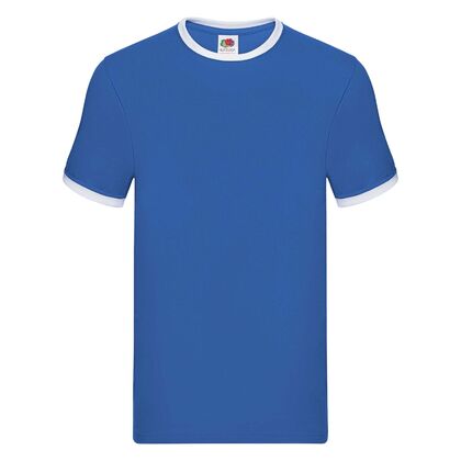 Мъжка тениска в синьо и бяло С24-3