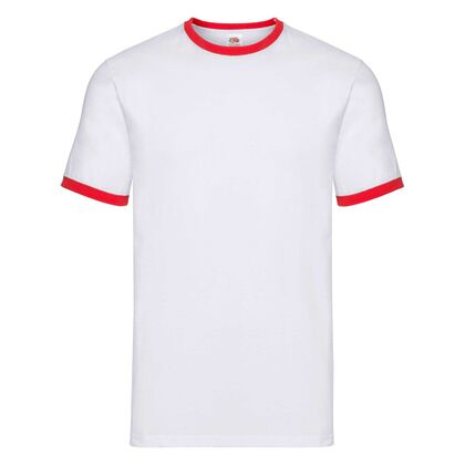 Мъжка бяла тениска за лятото С24-9