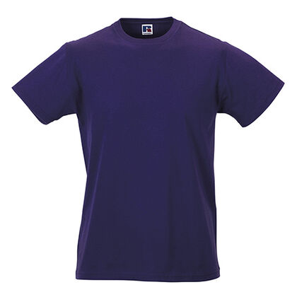 Мъжка лилава тениска от памук С438-5
