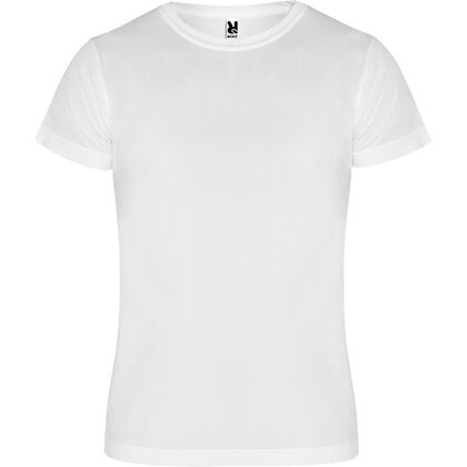 Бяла тениска от дишащ полиестер С30-2