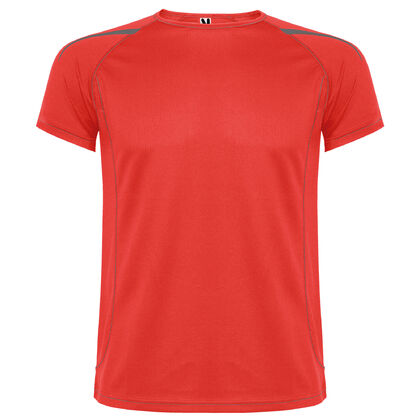 Мъжка спортна тениска в червено С143-4