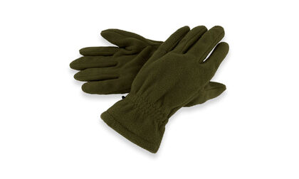 Поларени ръкавици в цвят олива С2802