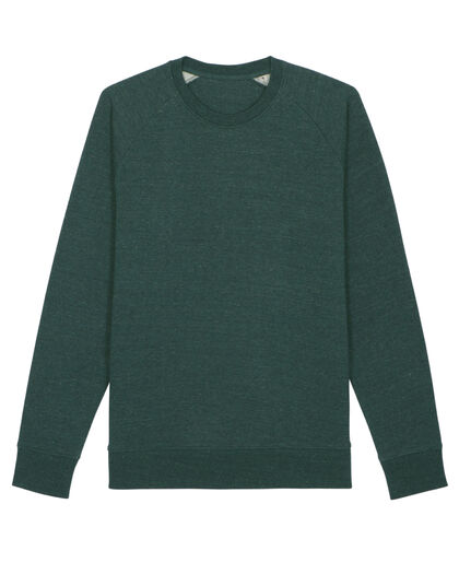 Органична мъжка блуза в тъмно зелено С2460