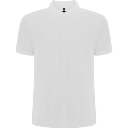 Бяла детска риза тип поло пике С2645-2