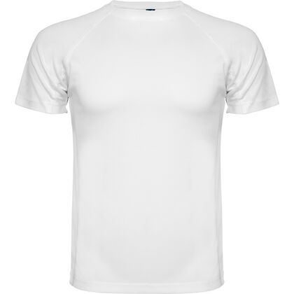 Мъжка спортна тениска в бяло С254-2