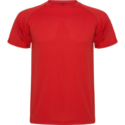 Спортна мъжка тениска в червено С254-4
