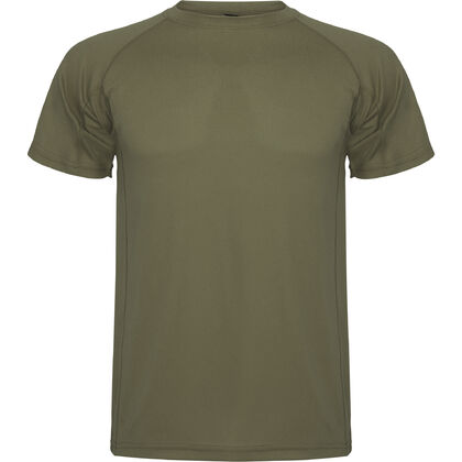 Мъжка спортна тениска в цвят олива С254-13