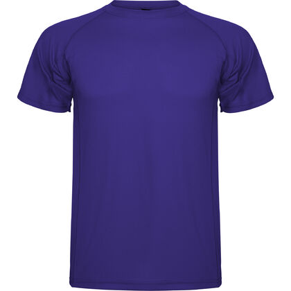 Лилава мъжка тениска за спорт С254-14
