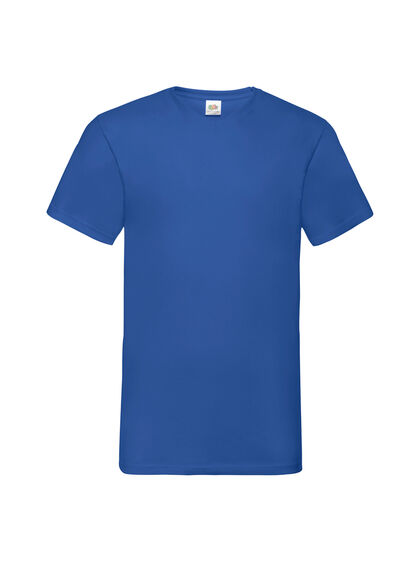 Синя мъжка тениска голям размер С103-5НК