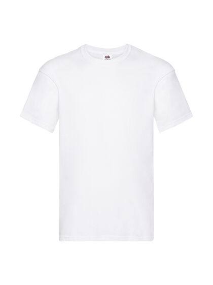 Обикновена мъжка тениска в бяло С74-2