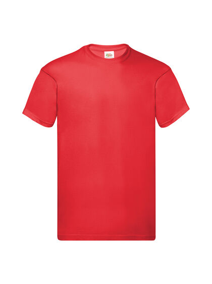 Обикновена мъжка тениска в червено С74-7