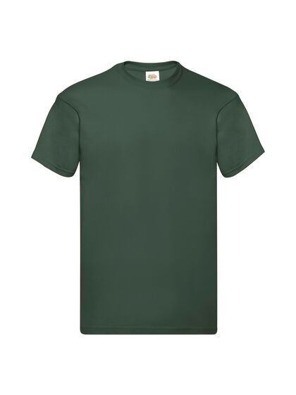 Обикновена тениска в тъмно зелено С74-16
