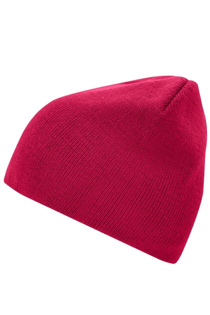 Розова плетена шапка С898-3