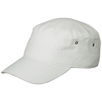 Стилна шапка онлайн в бяло С158-7