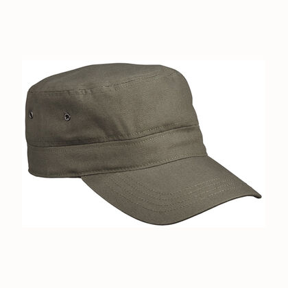 Детска шапка онлайн в цвят олива С594-2