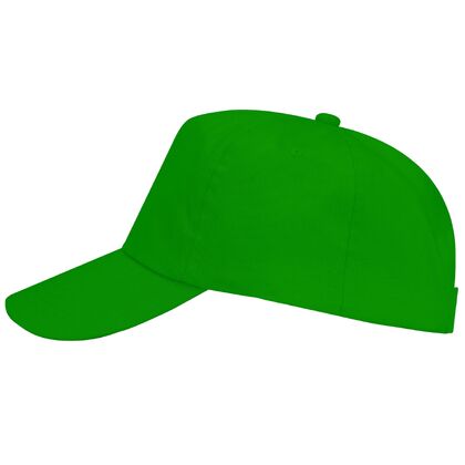 Евтина шапка с козирка в зелено С2029-4