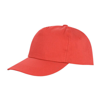 Лятна шапка в червено С2067-4