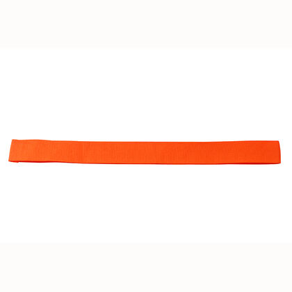 Оранжева лента за украса на шапка С583-4