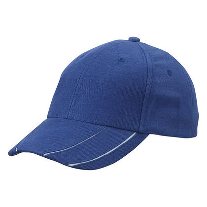Интересна шапка в синьо С989-2