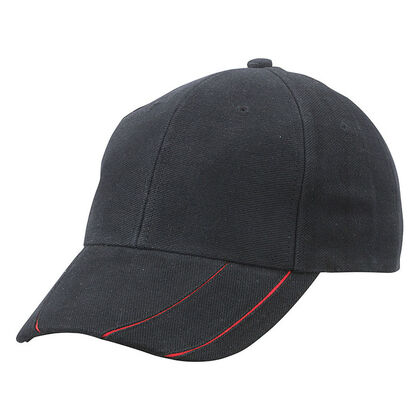 Интересна шапка в черно С989-4
