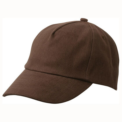 Детска шапка в цвят шоколад С148-2