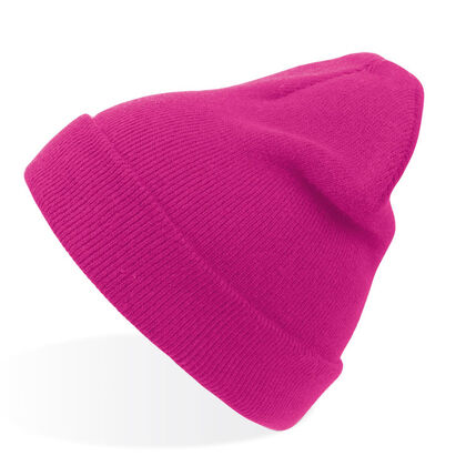 Класическа зимна шапка в неоново розово С2659-4