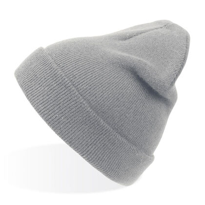 Класическа зимна шапка в светло сиво С2659-6