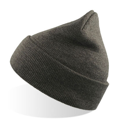 Класическа зимна шапка в тъмно сиво С2659-12