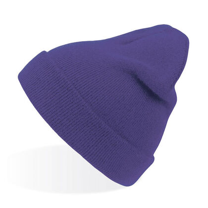 Класическа зимна шапка в лилаво С2659-13