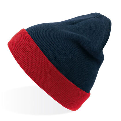 Класическа зимна шапка двуцветна С2659-20