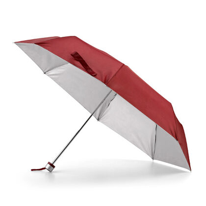 Компактен тройносгъваем чадър в цвят будгунди С280-3